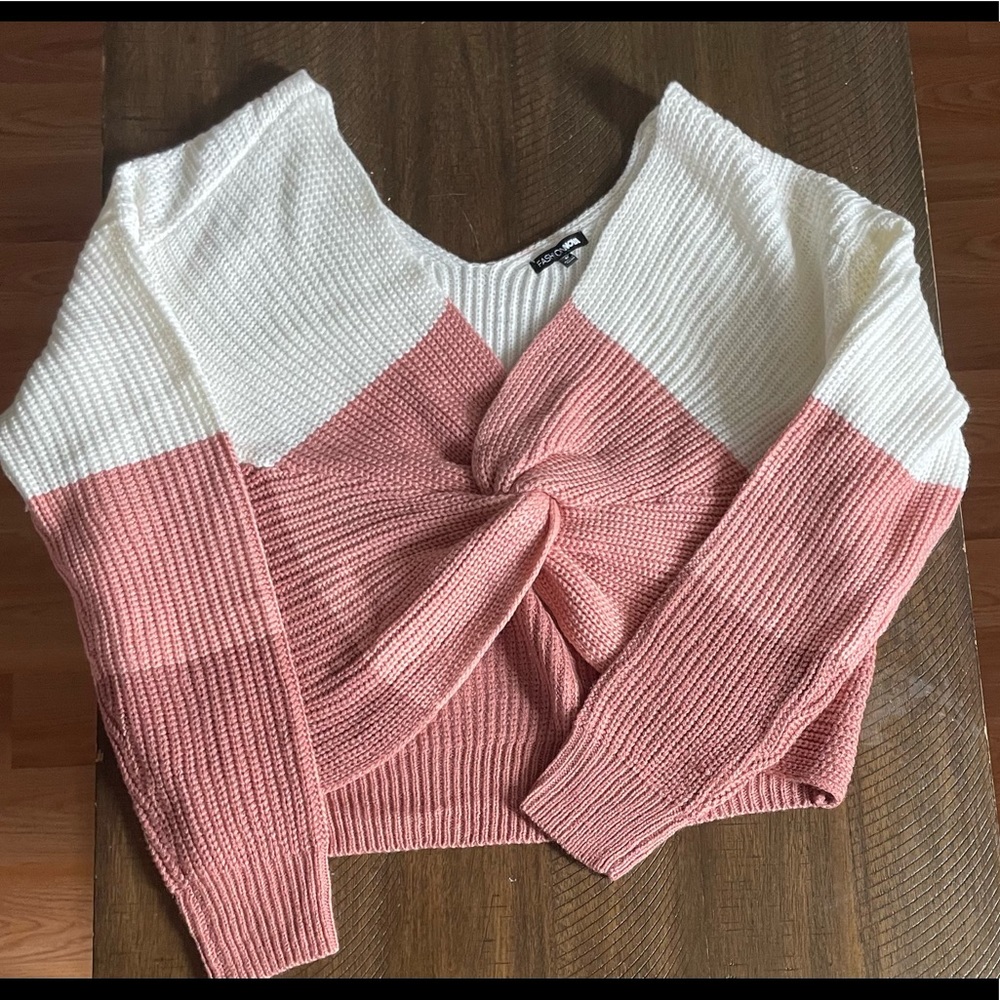 Just A Little Twisted Sweater